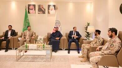 مجلي يلتقي قائد القوات المشتركة نائب رئيس هيئة الأركان العامة السعودية