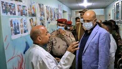 محافظ تعز يطلع على سير العمل في المستشفى اليمني السويدي ومؤسسة مكافحة السرطان