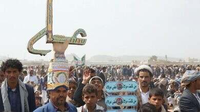 الارياني يشيد بالإجماع الشعبي الرافض لإحياء مليشيا الحوثي "يوم الخرافة"
